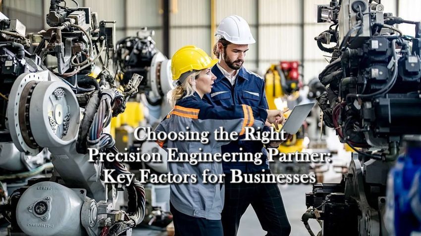 Choosing the Right Precision Engineering Partner: Key Factors for Businesses