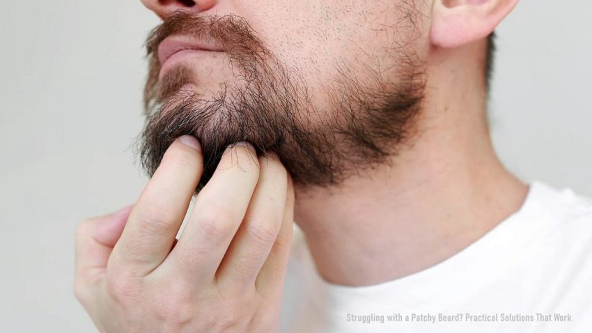 Struggling with a Patchy Beard? Practical Solutions That Work
